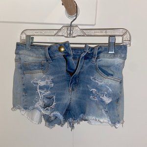 American Eagle "Super Stretchy" Jean Shorts